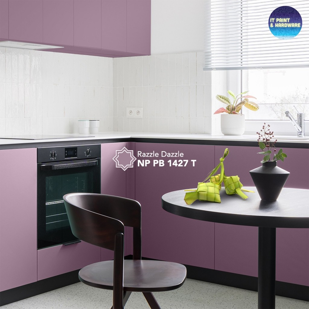 [1427T Razzle Dazzle]1 Liter MCI Paint  x Nippon Interior Colour Paint for Indoor Cat Dalaman Rumah Easy Clean