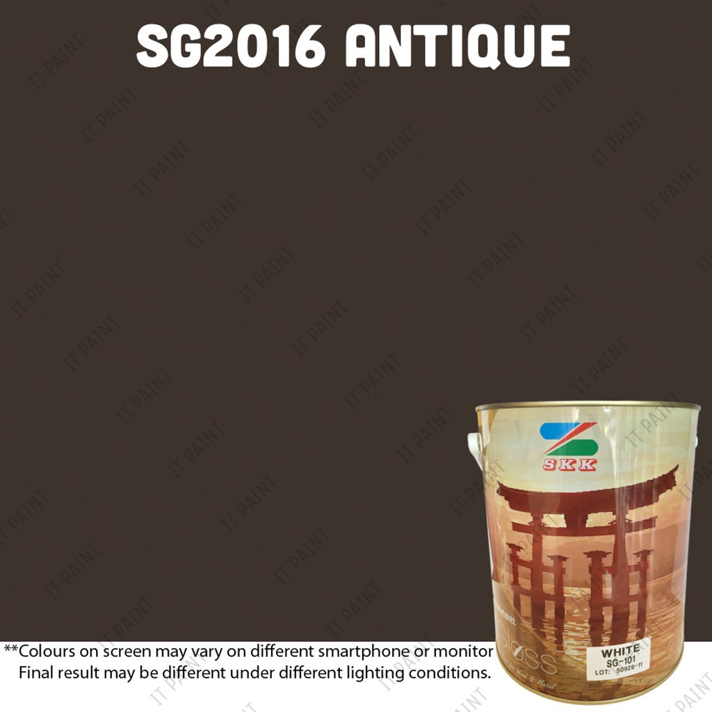 5 Liter SKK SK Gloss for Wood and Metal Paint Cat Minyak Kayu dan Besi - Image 9