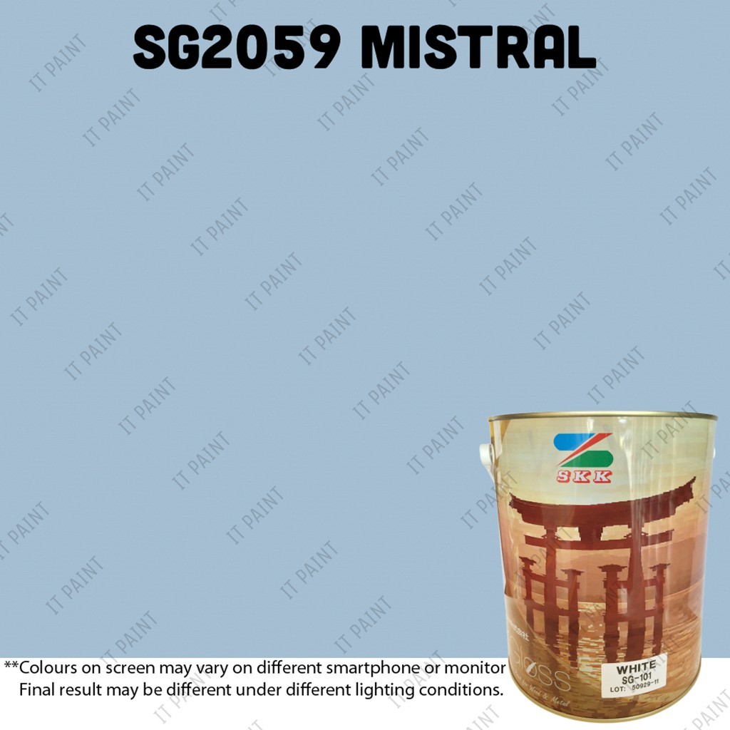 5 Liter SKK SK Gloss for Wood and Metal Paint Cat Minyak Kayu dan Besi - Image 21
