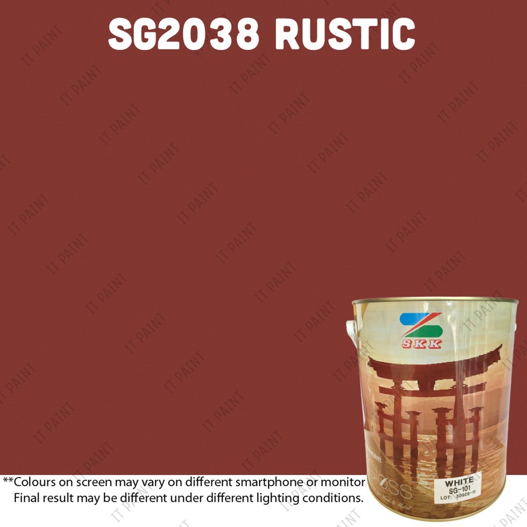 5 Liter SKK SK Gloss for Wood and Metal Paint Cat Minyak Kayu dan Besi - Image 37