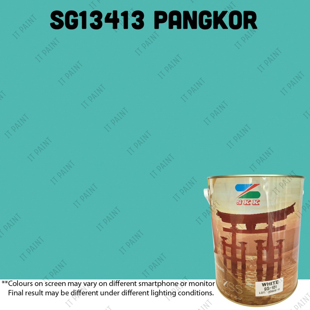 5 Liter SKK SK Gloss for Wood and Metal Paint Cat Minyak Kayu dan Besi - Image 40