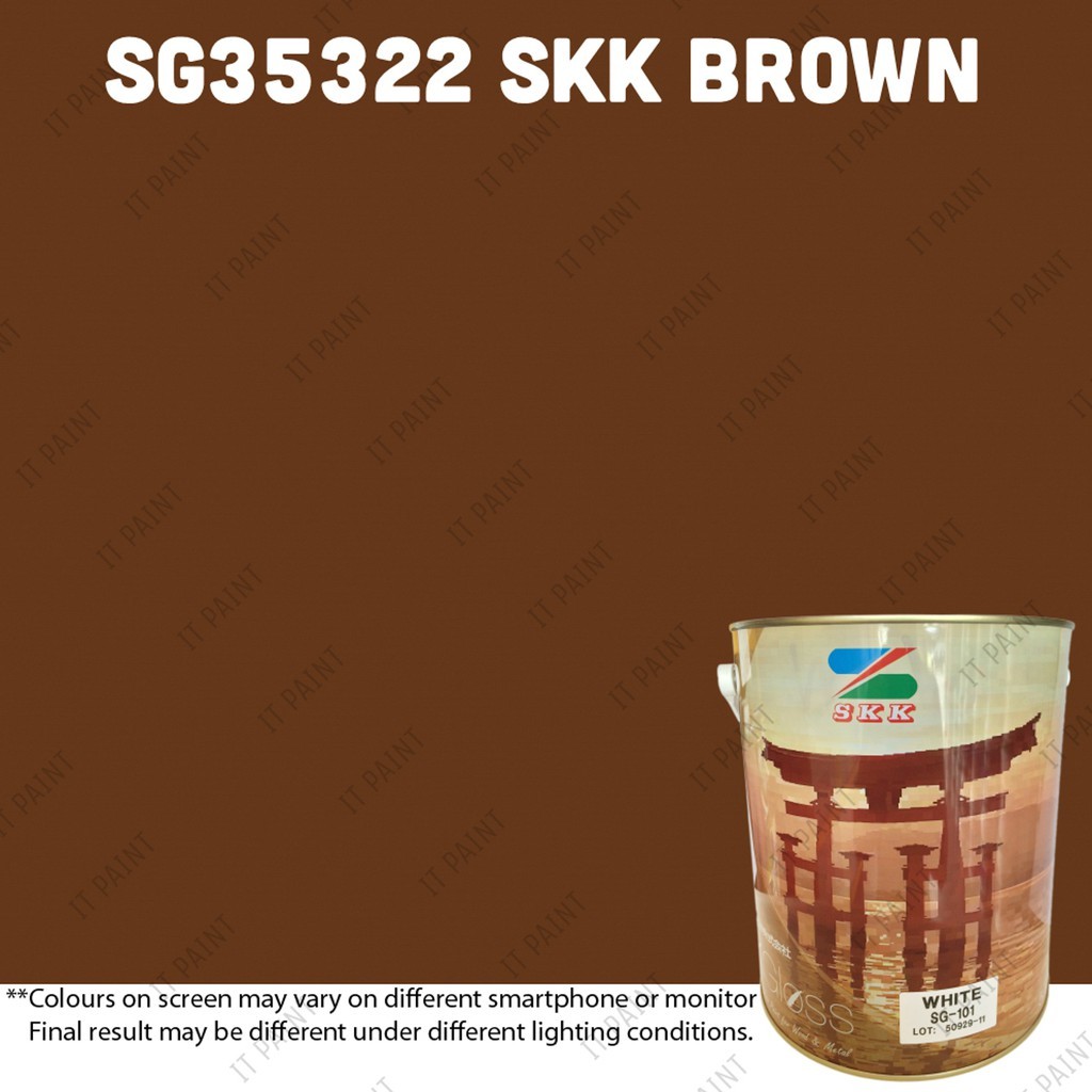 5 Liter SKK SK Gloss for Wood and Metal Paint Cat Minyak Kayu dan Besi - Image 18