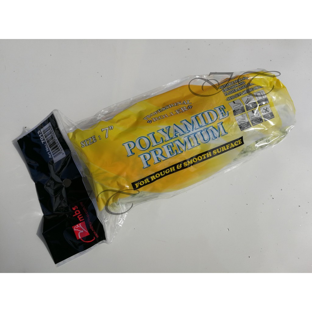 DIY Painting Tools MBS Polyamide Premium Roller | For SKK MCI Jotun Nippon Dulux KCC Smart Paint Wall Wood Metal Paint