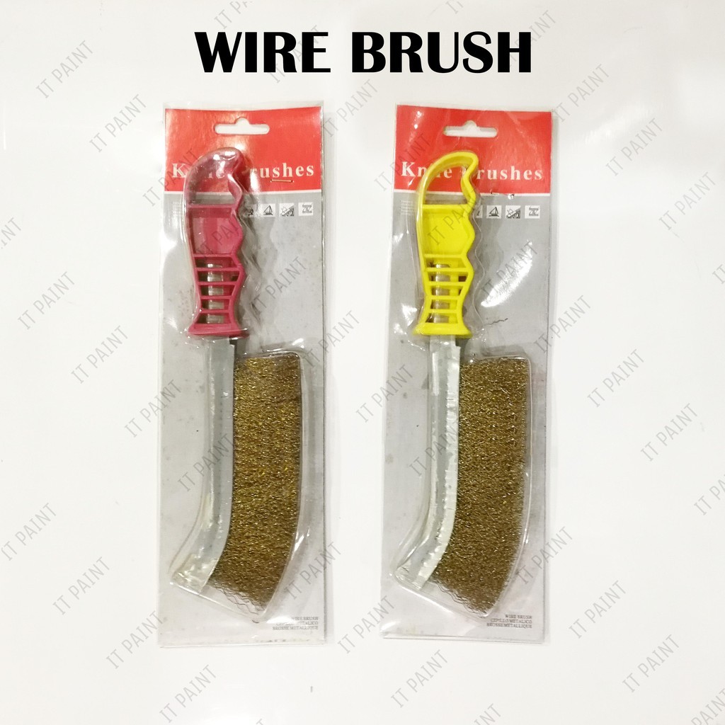 Copper Wire Brush | Rust and Paint Remover | Knife Brushes