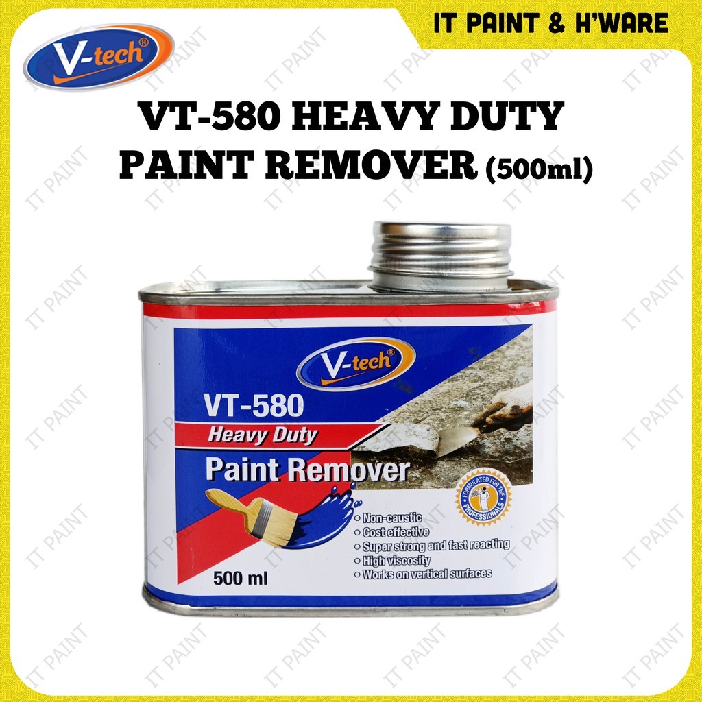 V-Tech VT580 & Kangaroo Paint Remover 0.5 Liter 1 Liter 洗漆水 Buang Cat Penanggal Cat 500ml 1000ml Paint Remover - Image 7