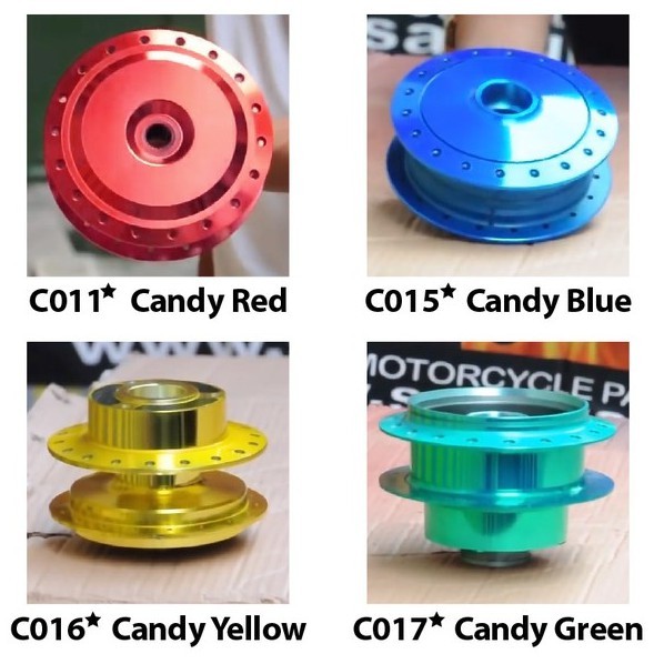 Samurai Candy Color Spray Paint Candy Red C011 Candy Blue C018 Candy Yellow C016 Chrome C018 Samurai Spray Paint Yamaha - Image 2