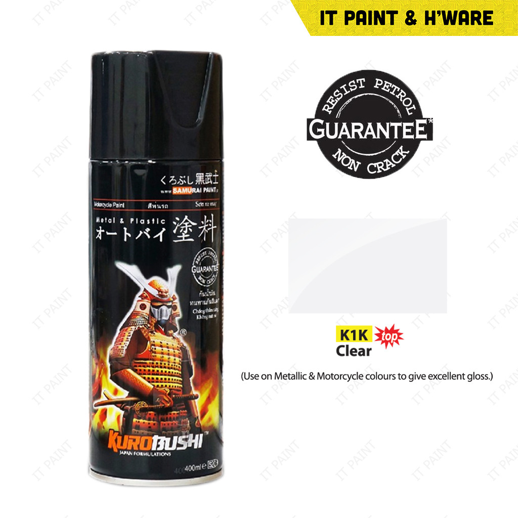Samurai Candy Color Spray Paint Candy Red C011 Candy Blue C018 Candy Yellow C016 Chrome C018 Samurai Spray Paint Yamaha - Image 5