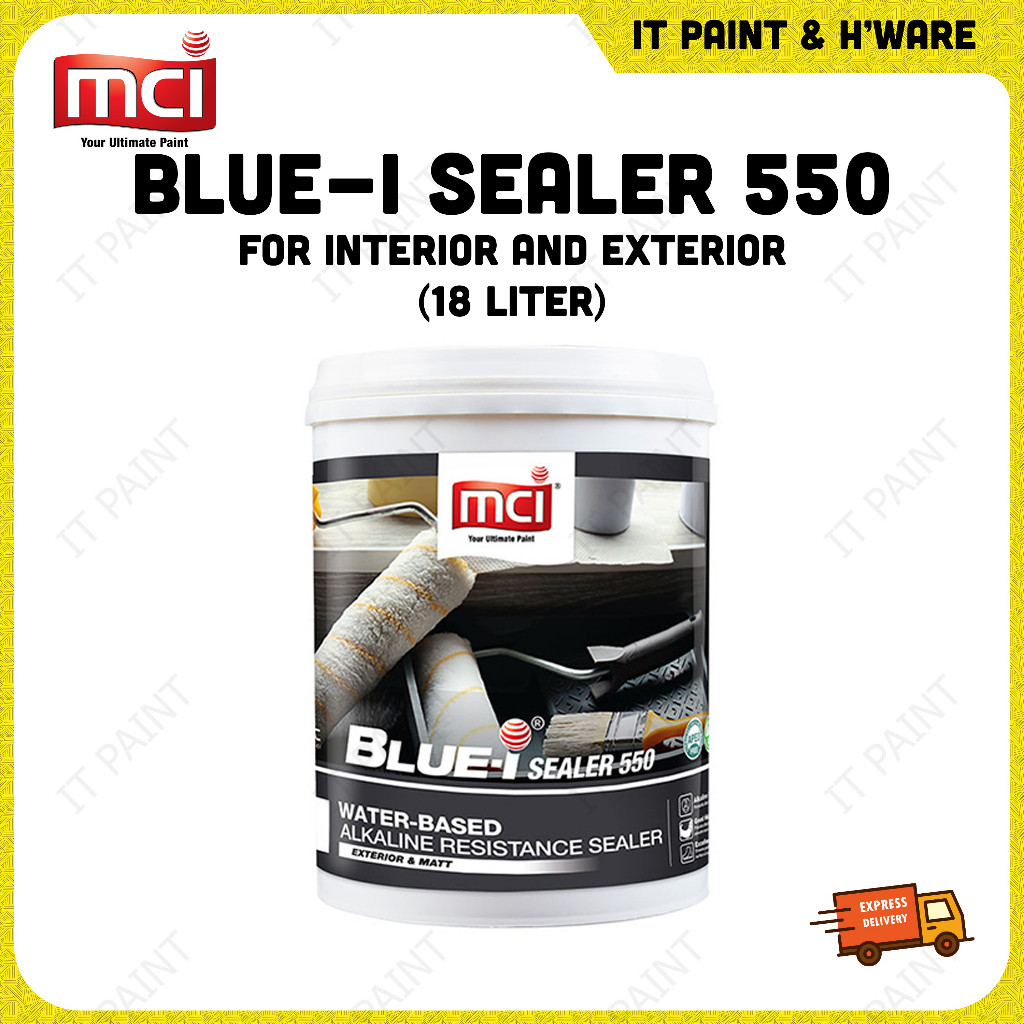 18 LITER MCI BLUE-I SEALER 550 UNDERCOAT FOR INTERIOR AND EXTERIOR WALL