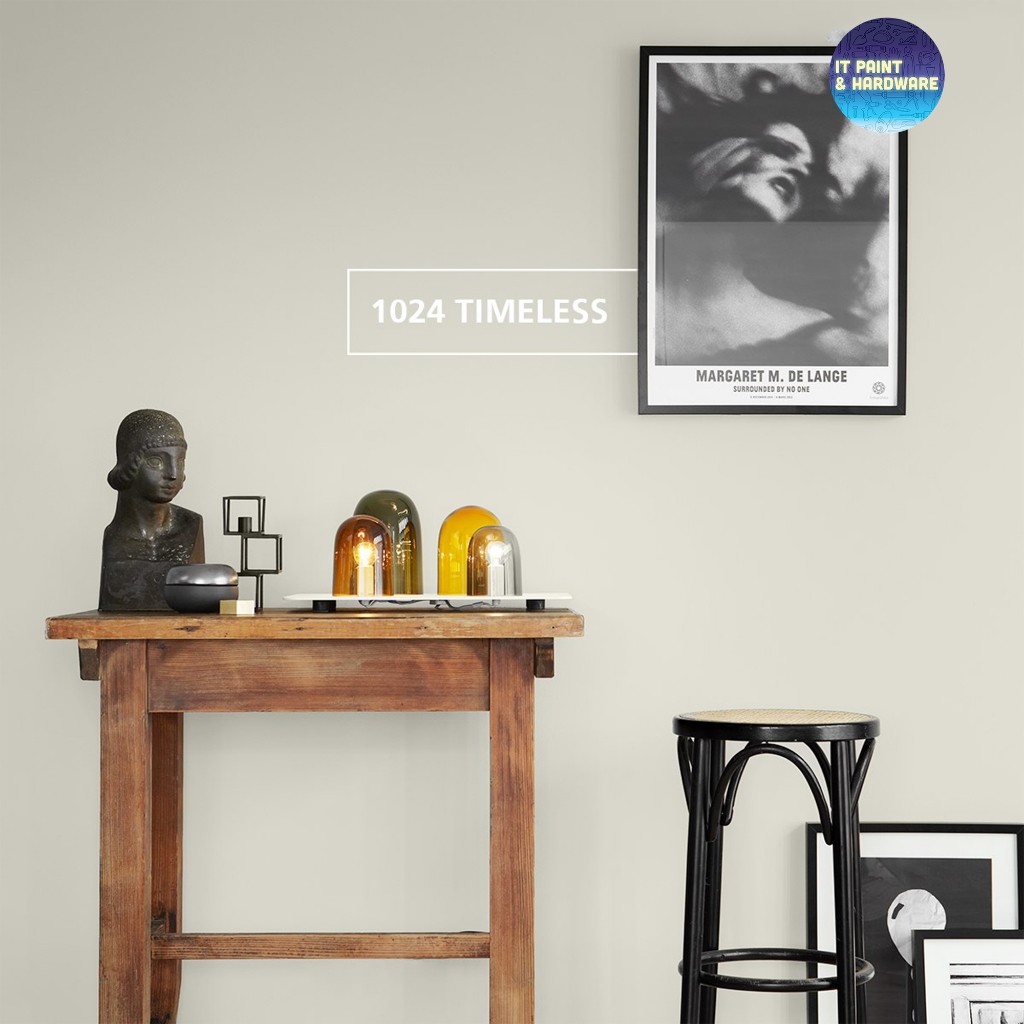 [1024 Timeless] 1 Liter MCI Paint Interior Majestic Paint for Indoor Cat Dalam Rumah Easy Clean