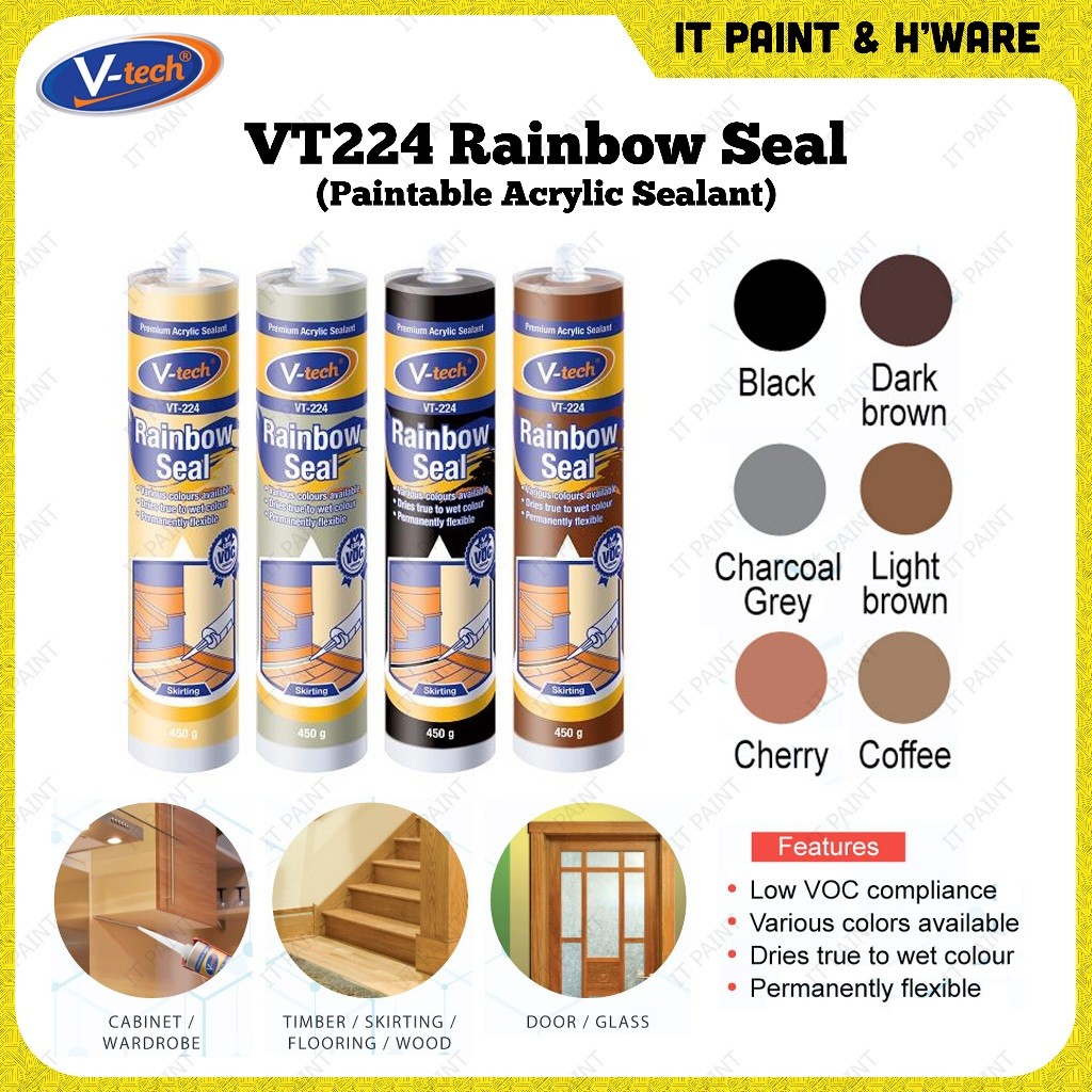 VT230 V-Tech Vital Nail for Gam Wainscoting VT224 VT226 Gap Sealant Silicone Gun Fluted Wall Shiplap - Image 7