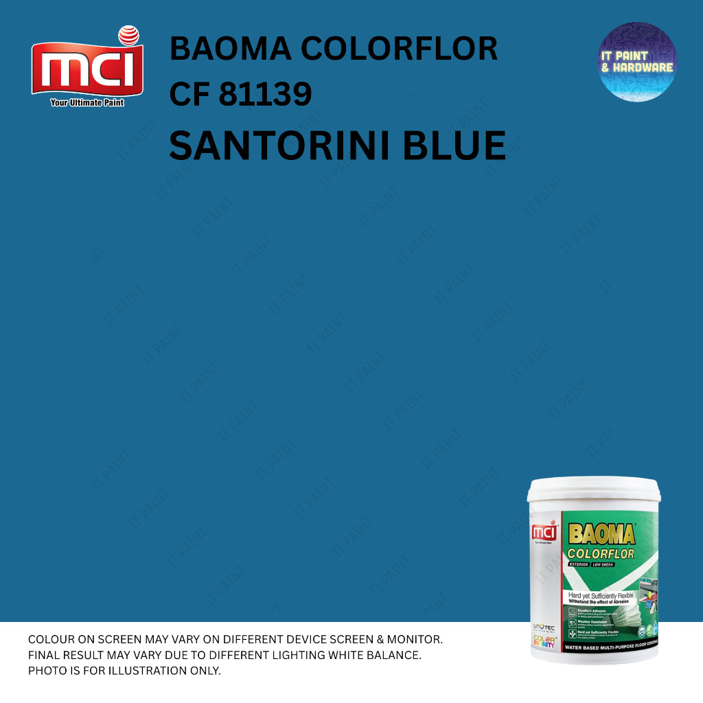 5 Liter MCI Paint Baoma ColorFlor Multi Purpose Floor Paint for Sport Courts Cat Lantai Court Sukan - Image 7