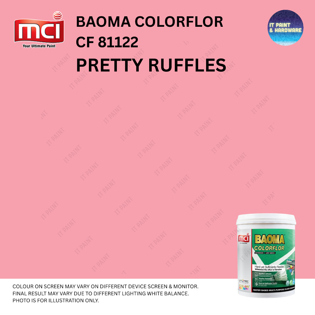 5 Liter MCI Paint Baoma ColorFlor Multi Purpose Floor Paint for Sport Courts Cat Lantai Court Sukan - Image 14
