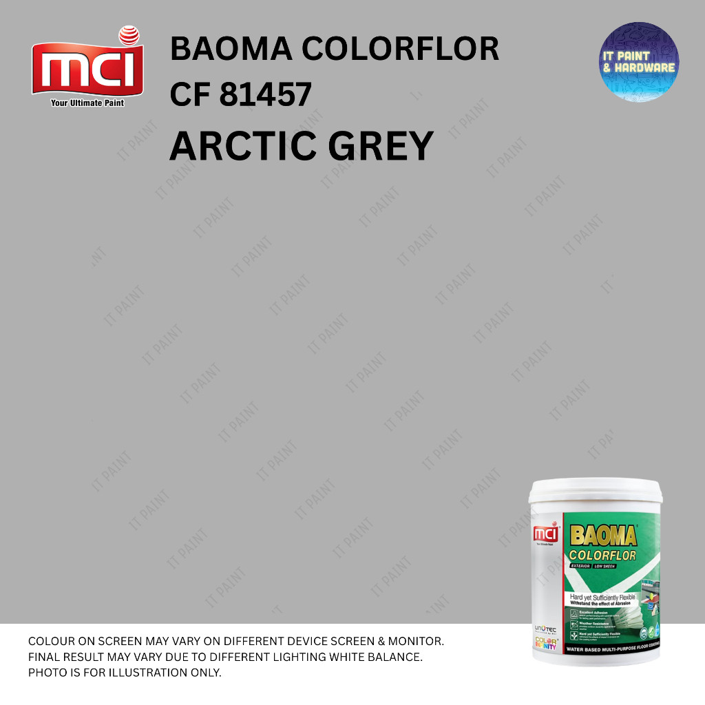 5 Liter MCI Paint Baoma ColorFlor Multi Purpose Floor Paint for Sport Courts Cat Lantai Court Sukan - Image 9