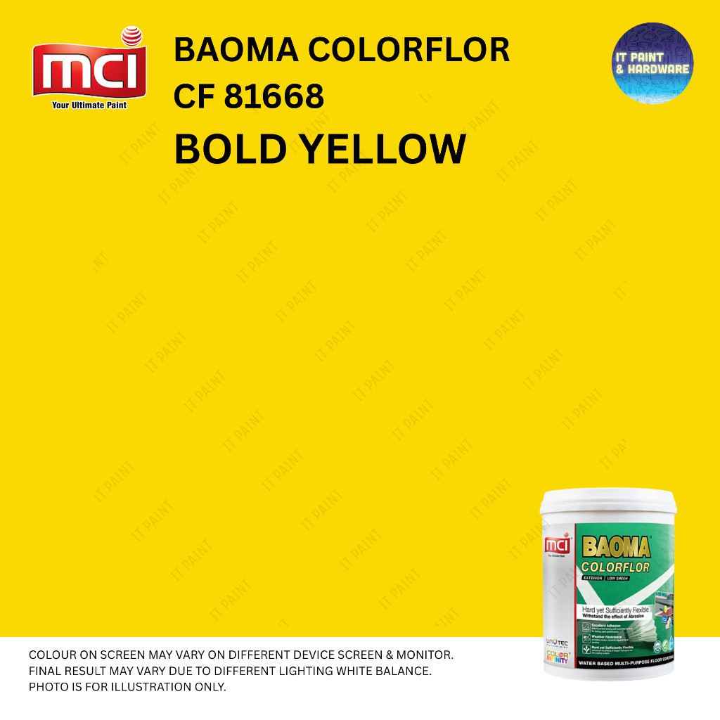 5 Liter MCI Paint Baoma ColorFlor Multi Purpose Floor Paint for Sport Courts Cat Lantai Court Sukan - Image 16