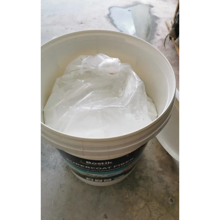 5KG Bostik Supercoat Fiber Single Component Fiber Reinforced Flexible Acrylic Waterproofing Membrane - Image 4