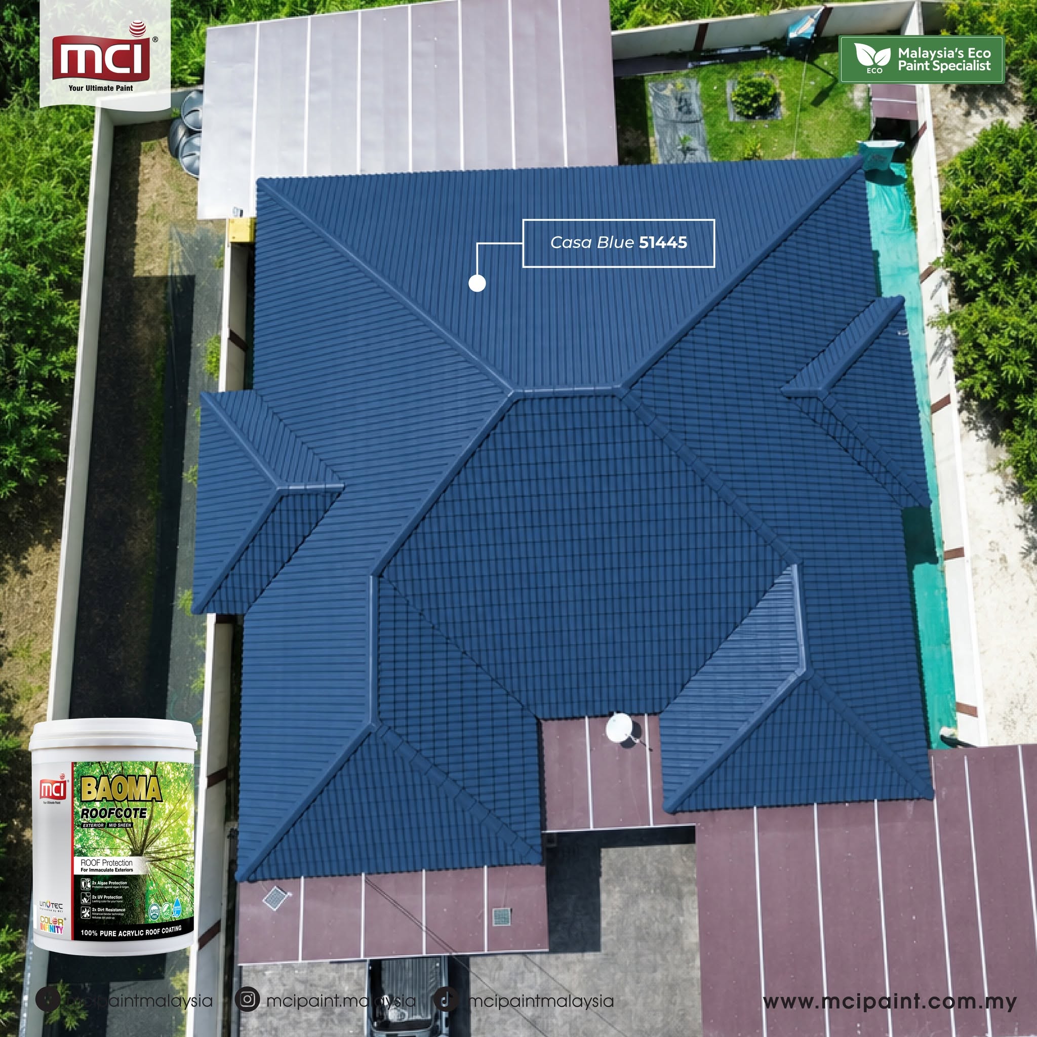 Baoma Roofcote - Casa Blue 51445